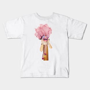 The Lady in Pink Kids T-Shirt